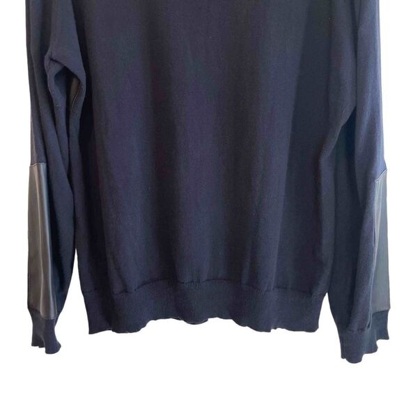 Stories by Kelly Osbourne Vegan Leather Sweatshirt - Picture 7 of 7